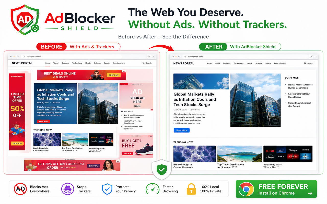 AdBlocker Shield - 截图 3
