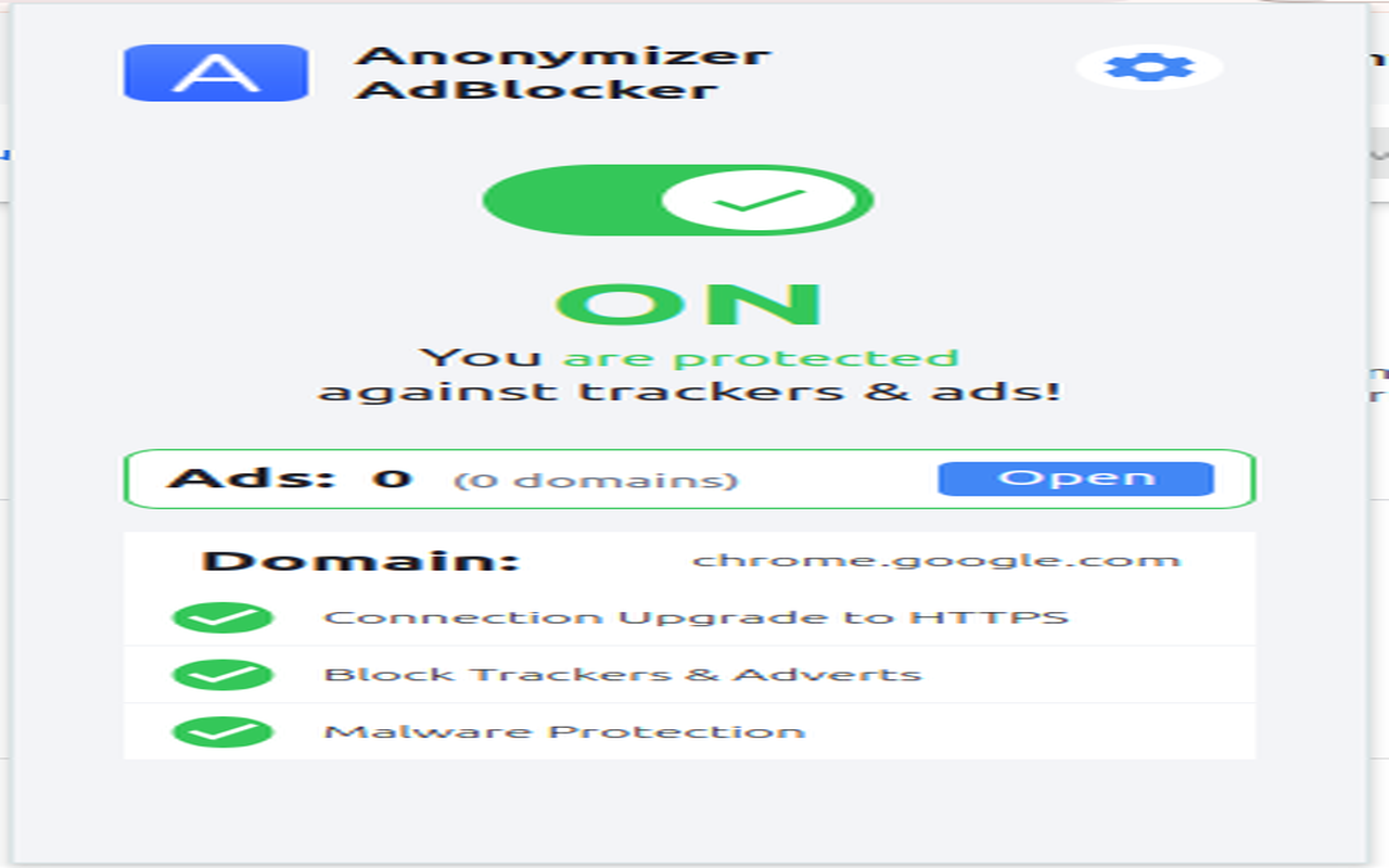 Anonymizer AdBlocker - 截图 1