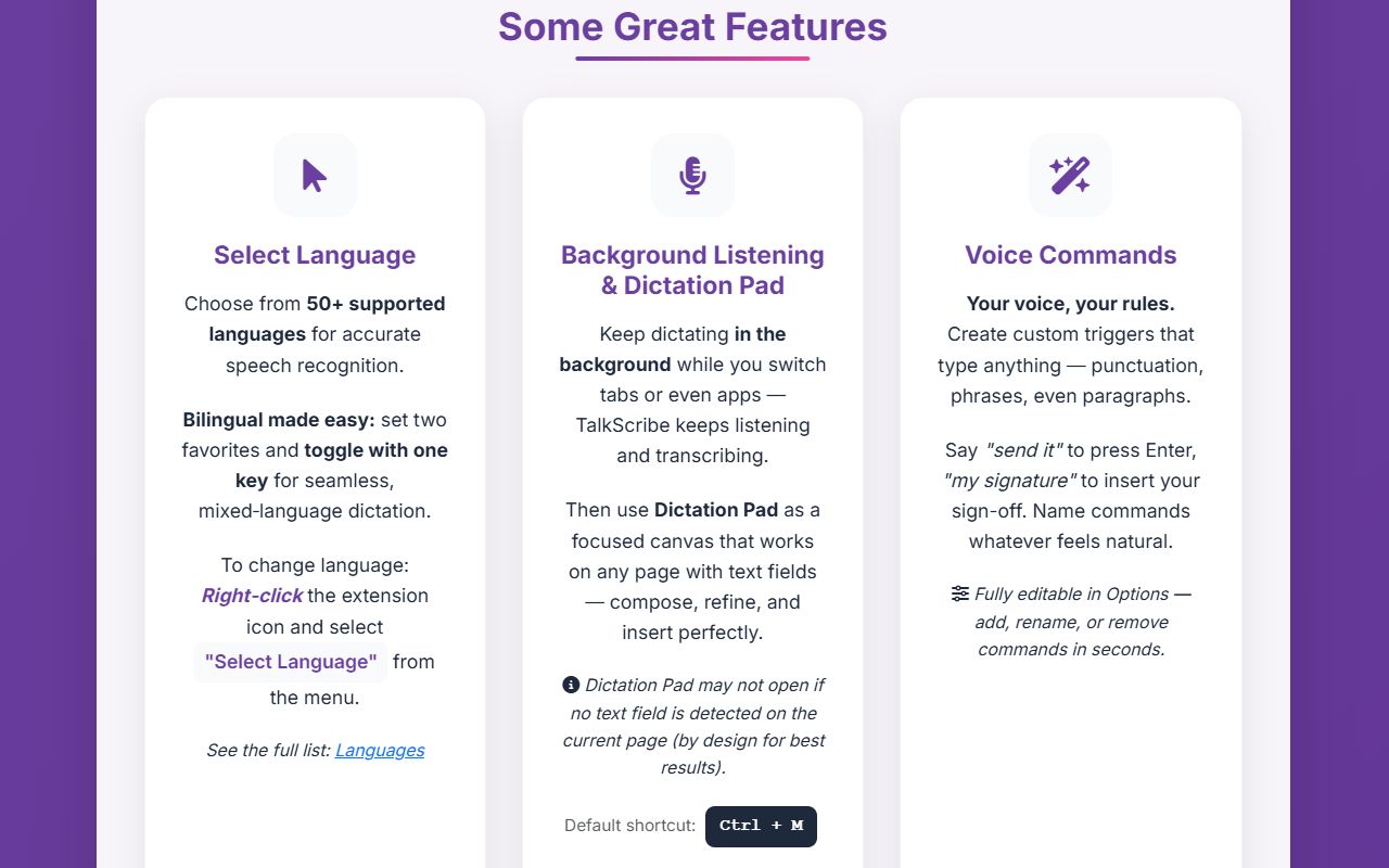 TalkScribe AI - New Gen Speech-to-Text (STT) - 截图 3