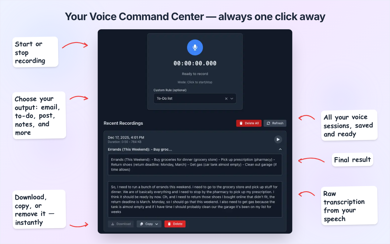 VoxWrite - 截图 2