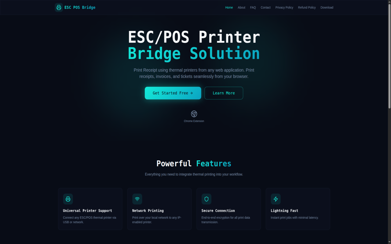 ESC POS Bridge - 截图 4