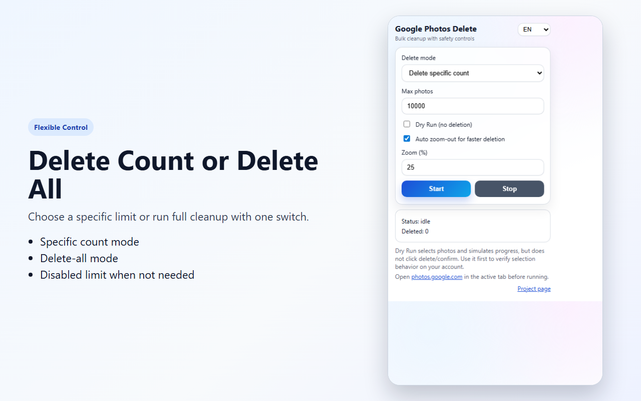 Delete All Google Photos - Bulk Tool - 截图 5