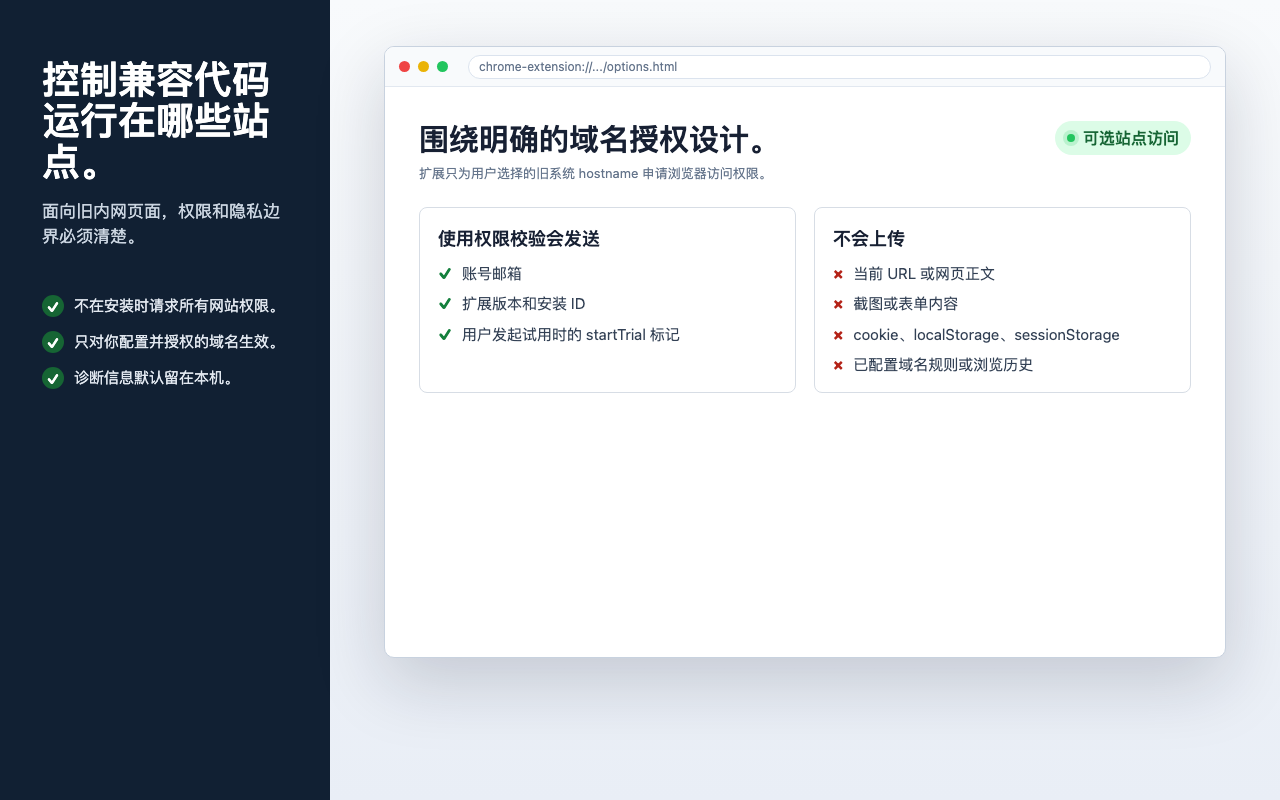 IE Compat Bridge - 旧系统网页兼容工具 - 截图 4