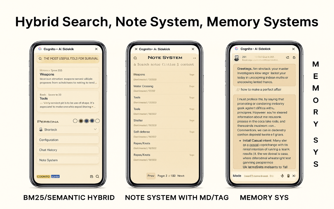 Cognito: Your AI Memory Assistant - 截图 2