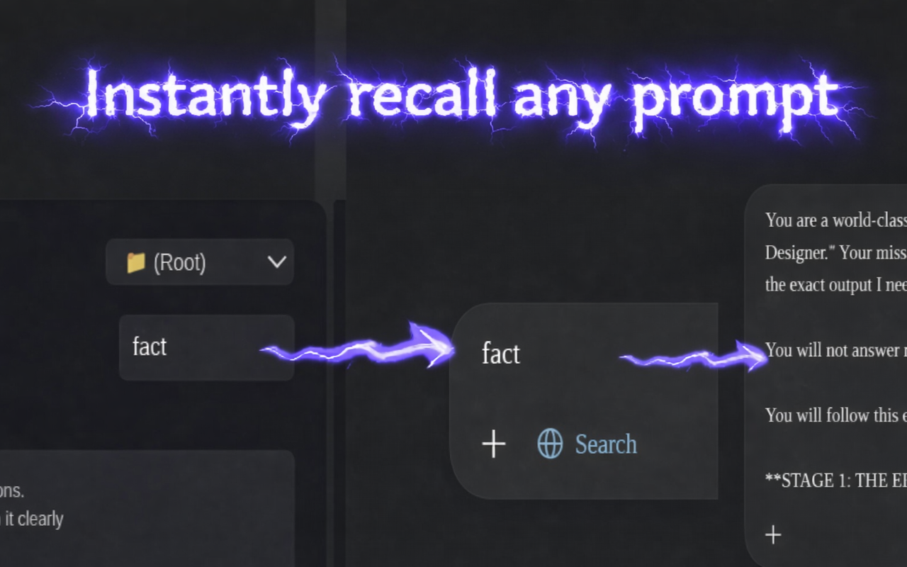 Prompt Manager: AI Prompt Library & Text Expander - 截图 3