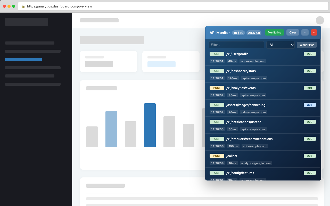 API Monitor - 截图 4