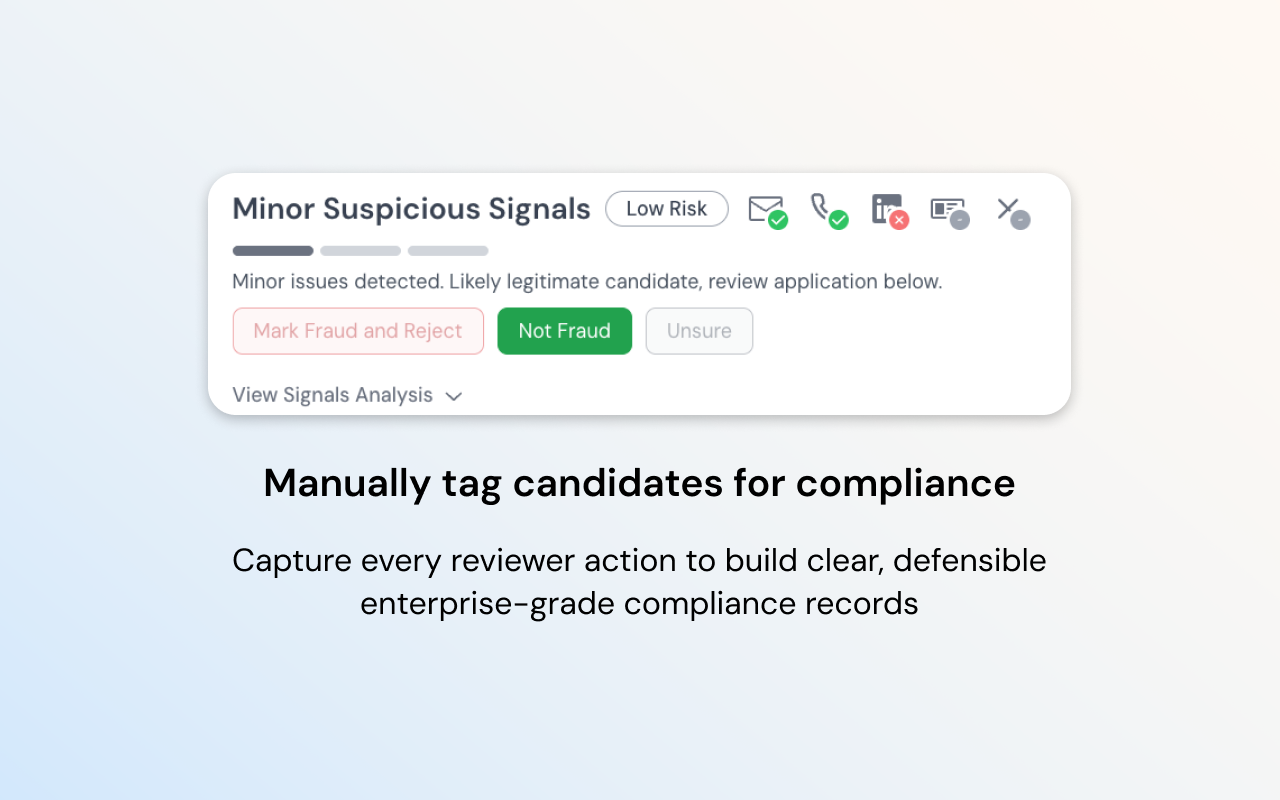 Endorsed - Candidate Fraud Detection for ATS & LinkedIn - 截图 1