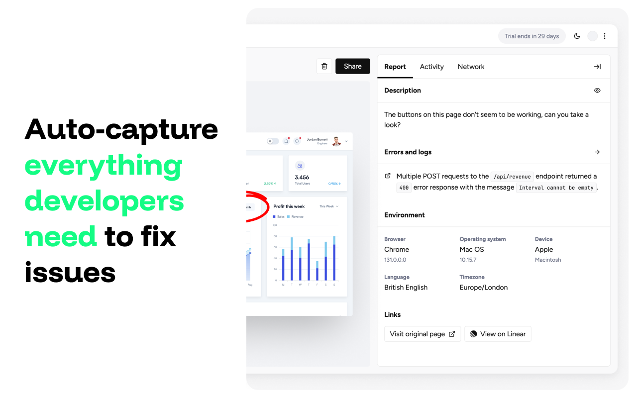 Capture - Instant bug reports - 截图 2