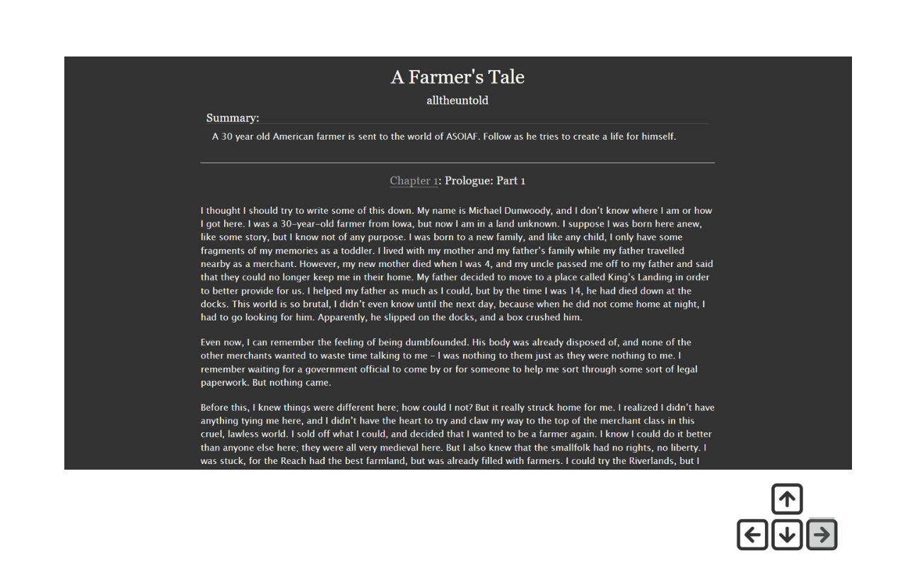AO3 arrow navigation - 截图 2