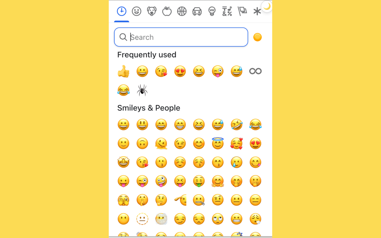 Simple Emoji Picker (Modernized) - 截图 2