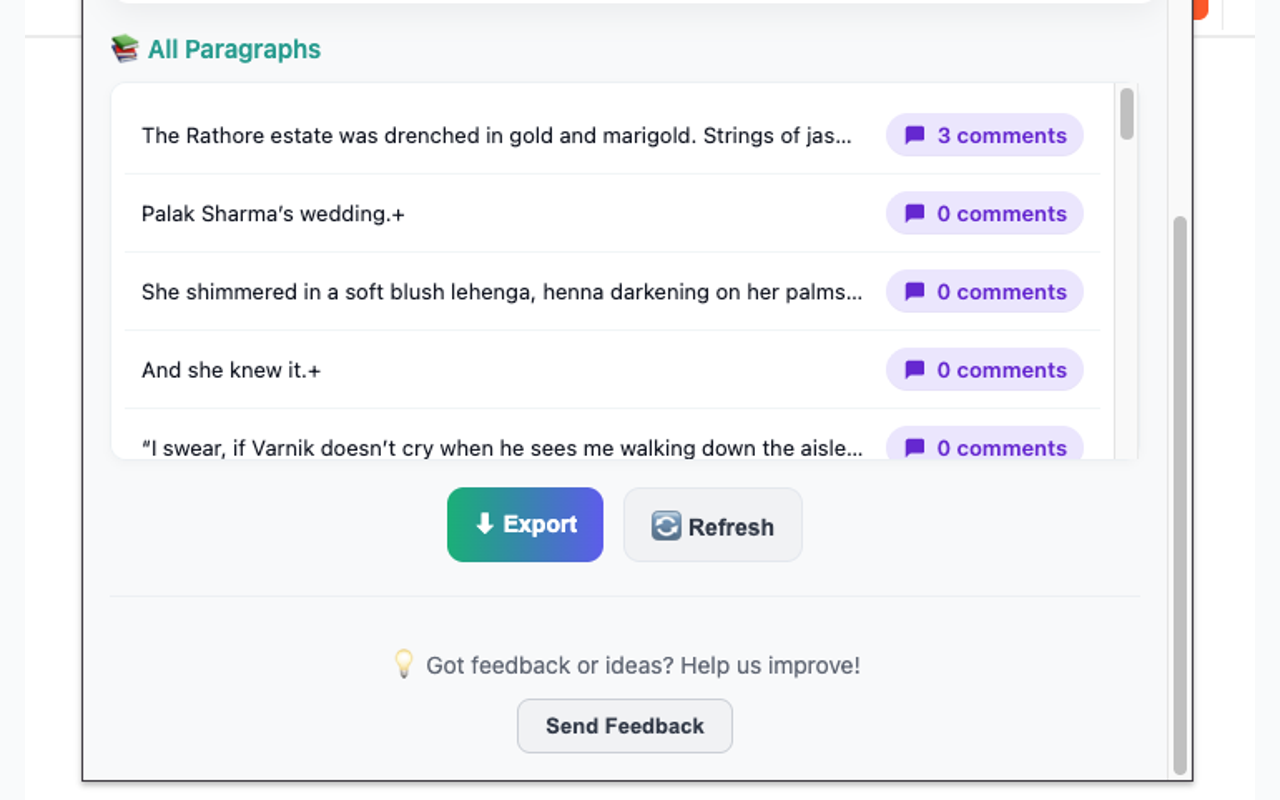 Writer Analytics - 截图 5