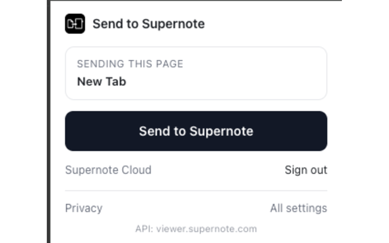 Send to Supernote - 截图 5
