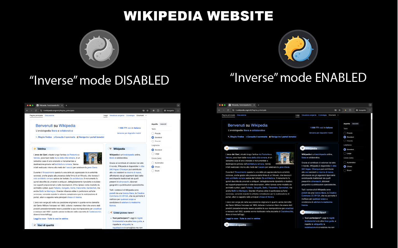 Inverse Dark/Light Mode - 截图 3
