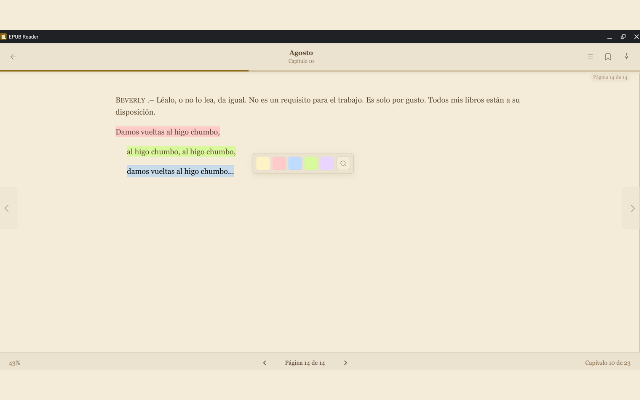 Lector EPUB - Reader Plus - 截图 3