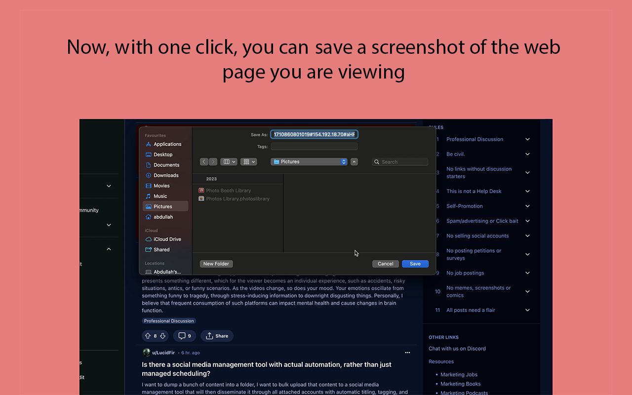 Webpage Screenshot Extension - 截图 3