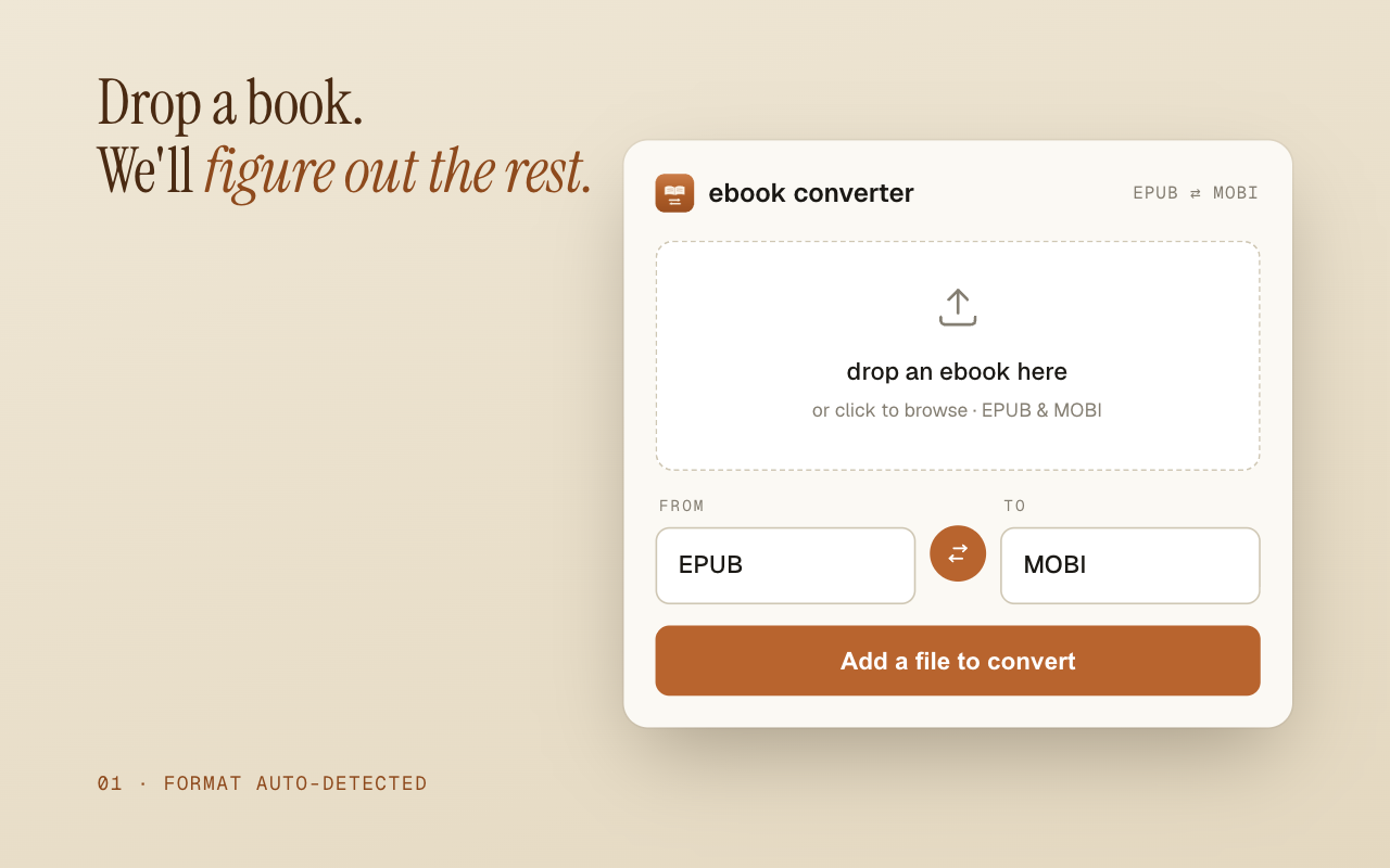 EPUB 转 MOBI 转换器 - 截图 2