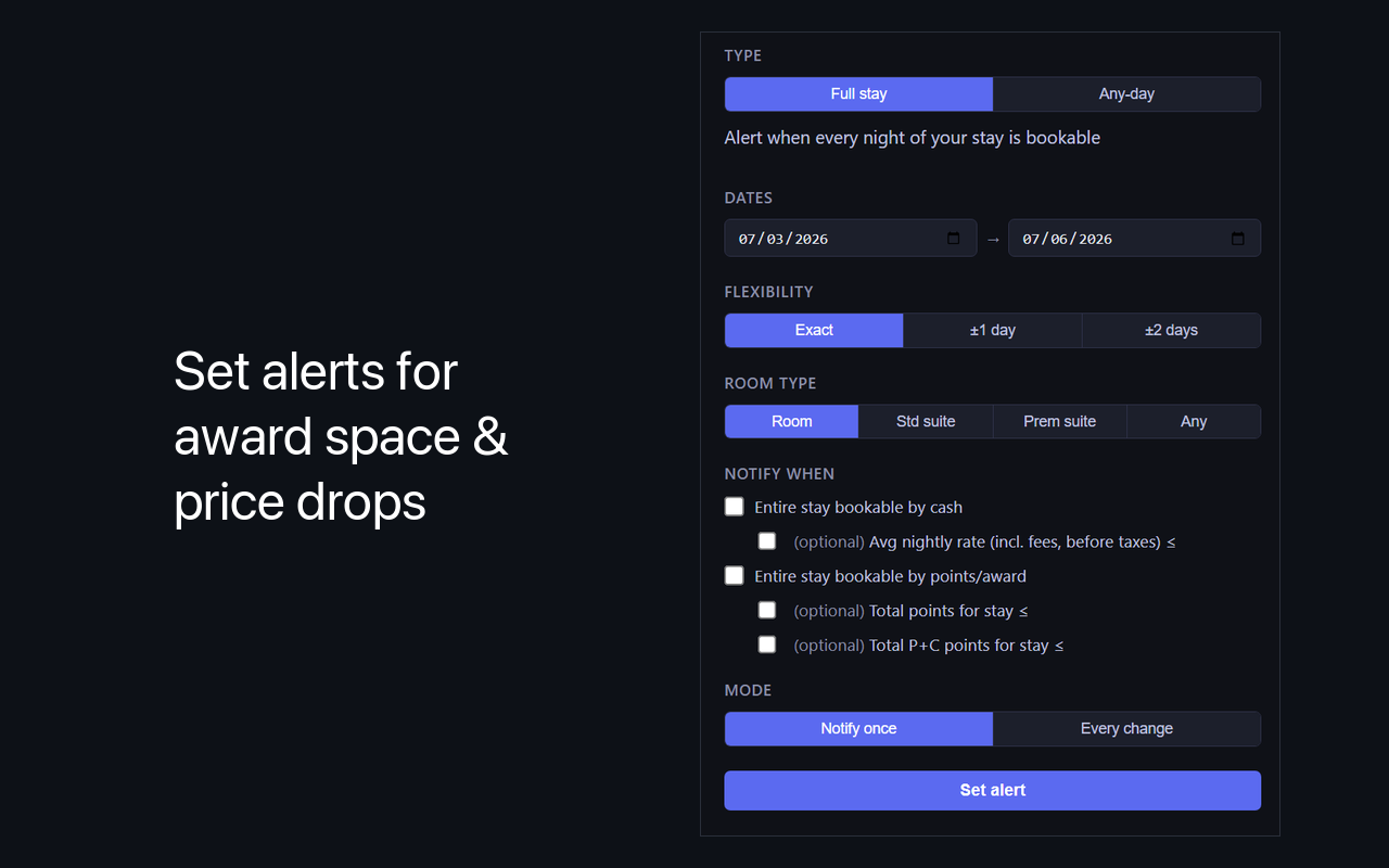 HotelXray for Hyatt — Points, Rates & Upgrades - 截图 2