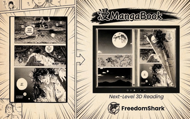 MangaBook - 3D Manga Reader & Webtoon Viewer - 截图 2