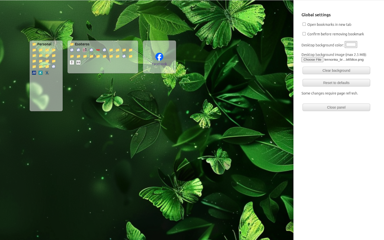 Signpost: Visual Bookmarks for New Tab - 截图 3