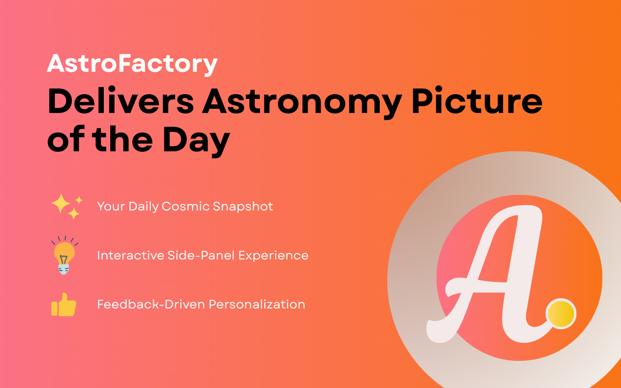 AstroFactory: NASA’s APOD in Your Sidebar - 截图 3