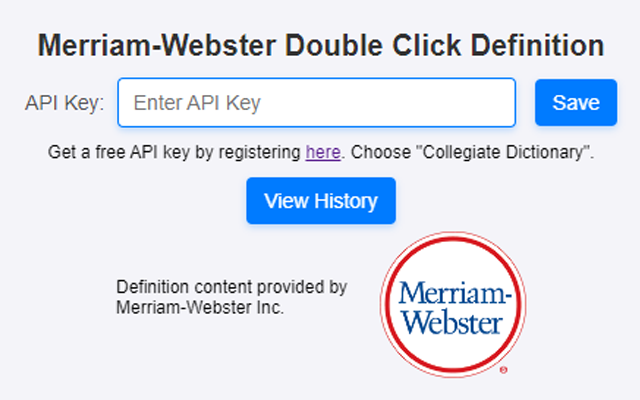 Merriam-Webster Double Click Definitions - 截图 4