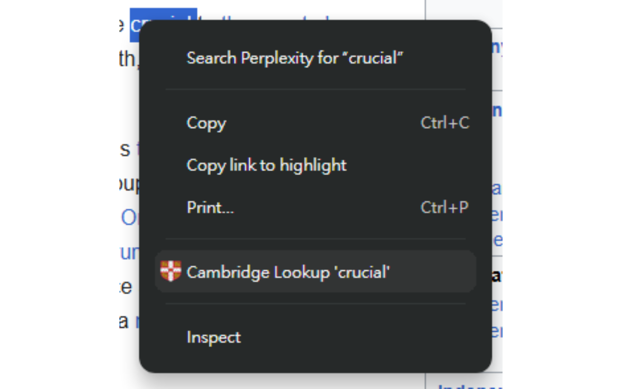 Cambridge Dictionary Lookup - 截图 2