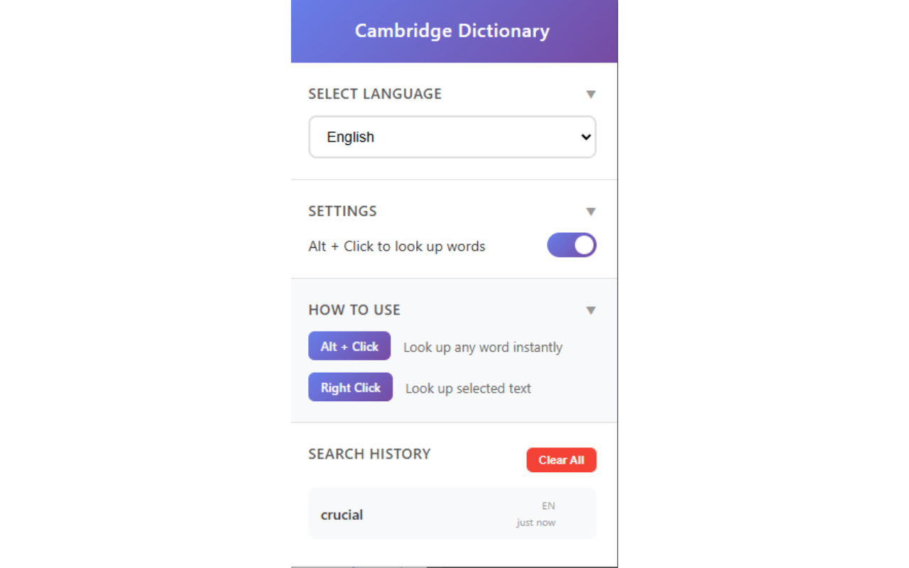 Cambridge Dictionary Lookup - 截图 3