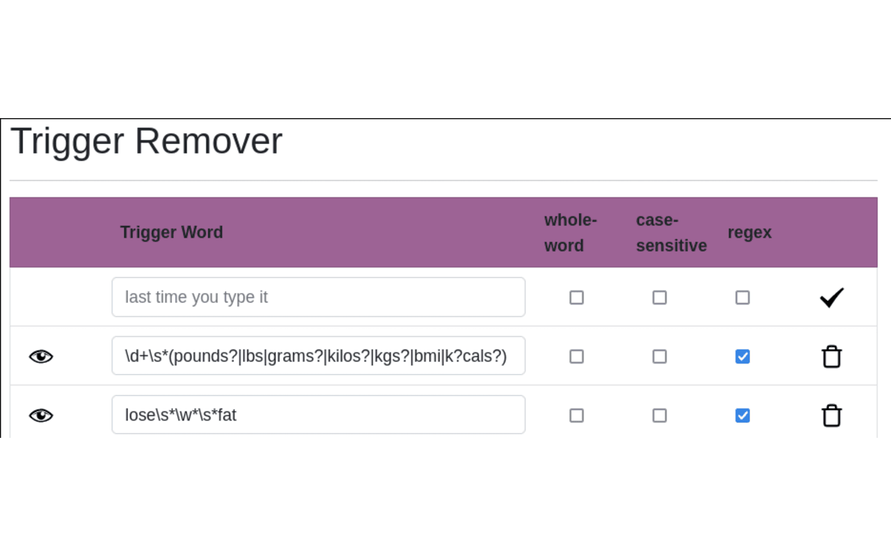 TriggerRemover - 截图 2