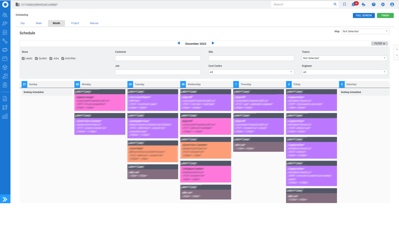 Simpro Full Screen Scheduler Addon - 截图 2