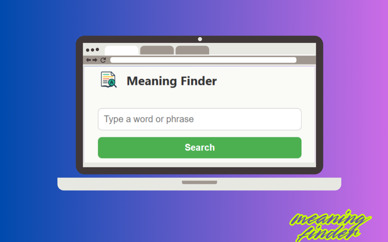 Meaning Finder - 截图 1