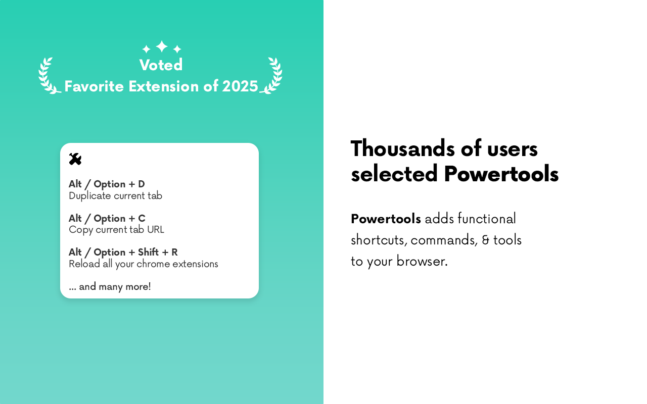 Powertools - Shortcuts & Utilities - 截图 1