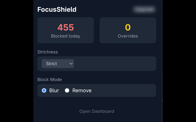 FocusShield - AI Porn Blocker & NSFW Content Filter - 截图 4