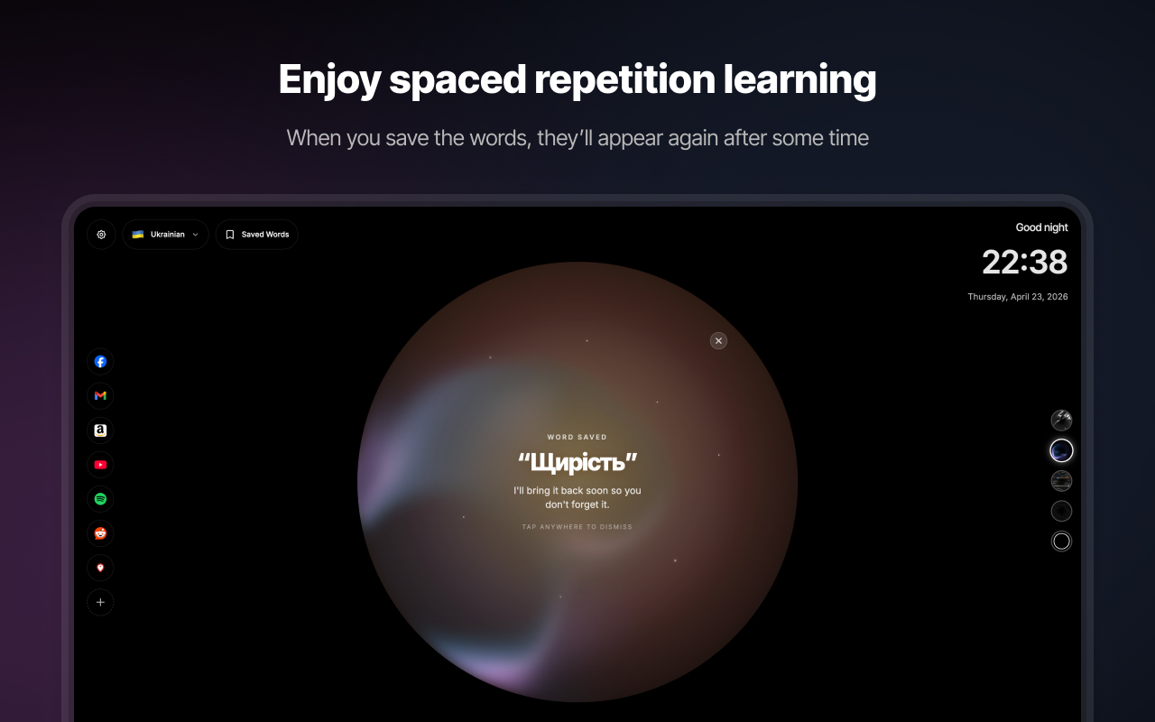 Lingua Tab — A New Word, Every New Tab - 截图 1