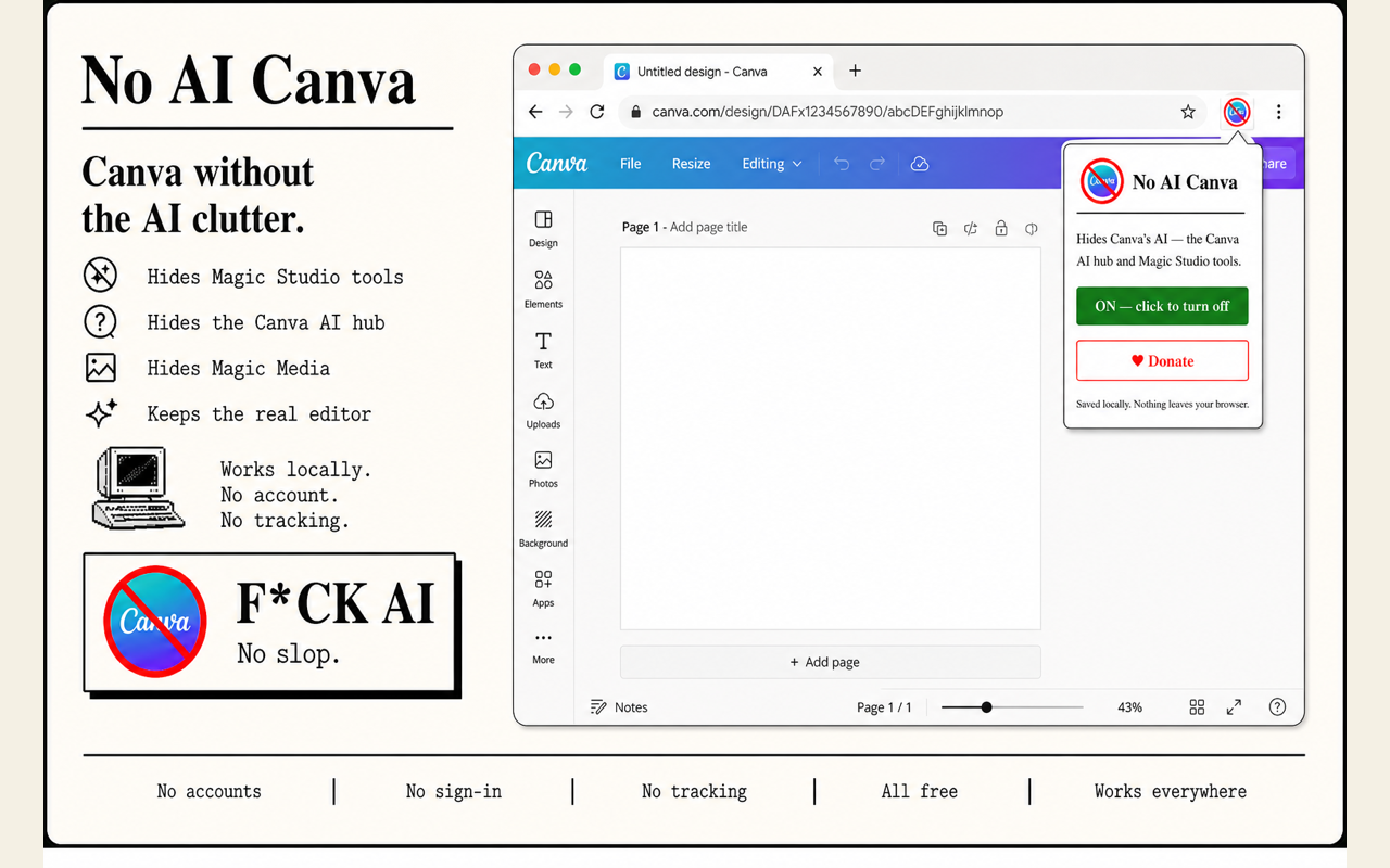 No AI Canva - 截图 2