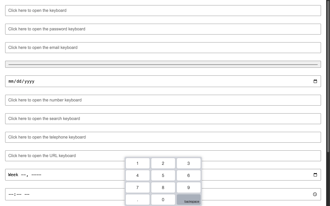 FluidKeys Virtual Keyboard - 截图 4