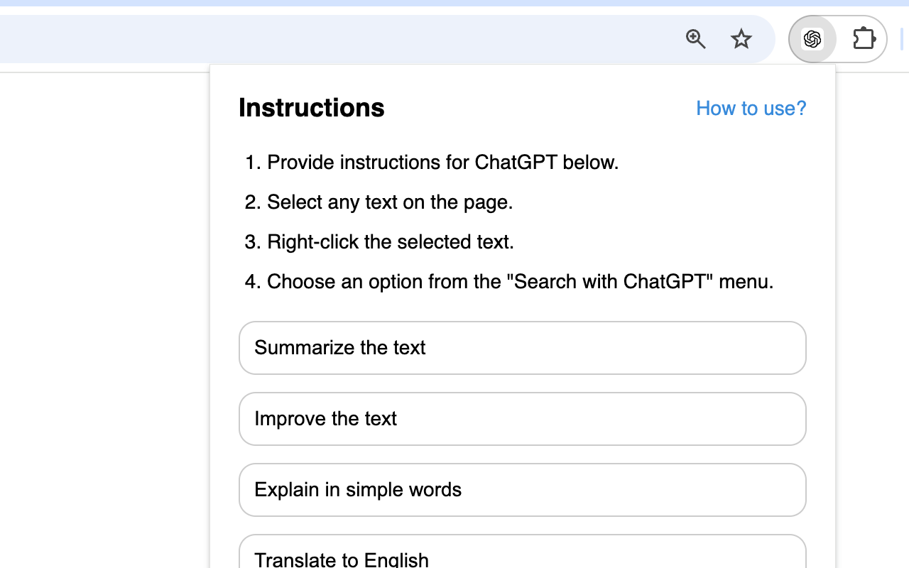 Search with ChatGPT - 截图 2