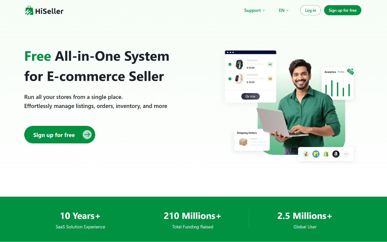 HiSeller- Product Scraper - 截图 1
