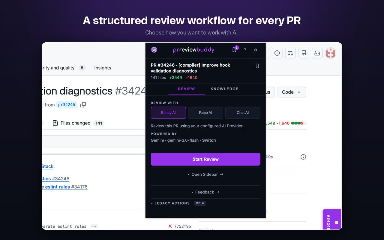 PR Review Buddy - 截图 5