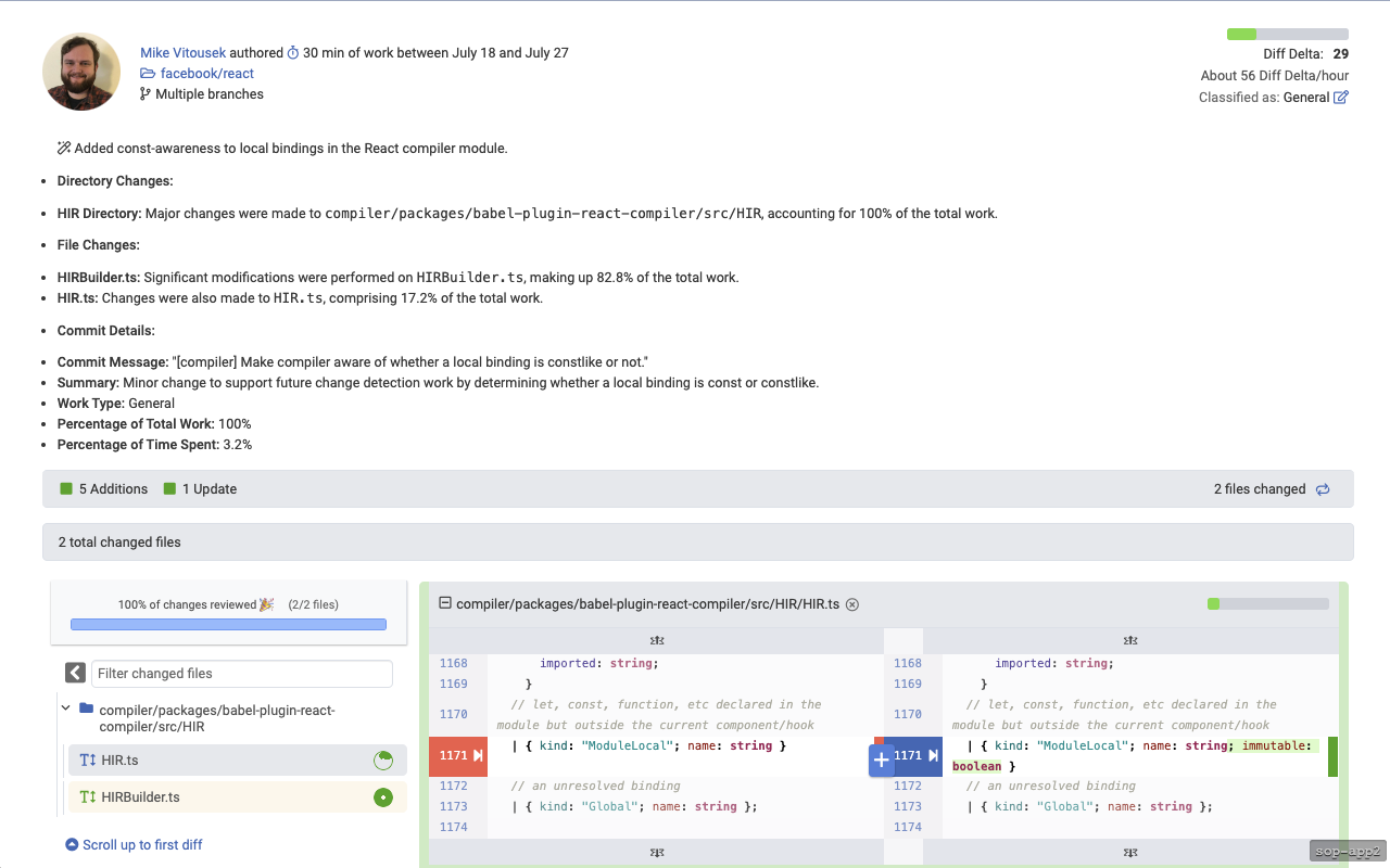 Refined Pull Requests with GitClear - 截图 2