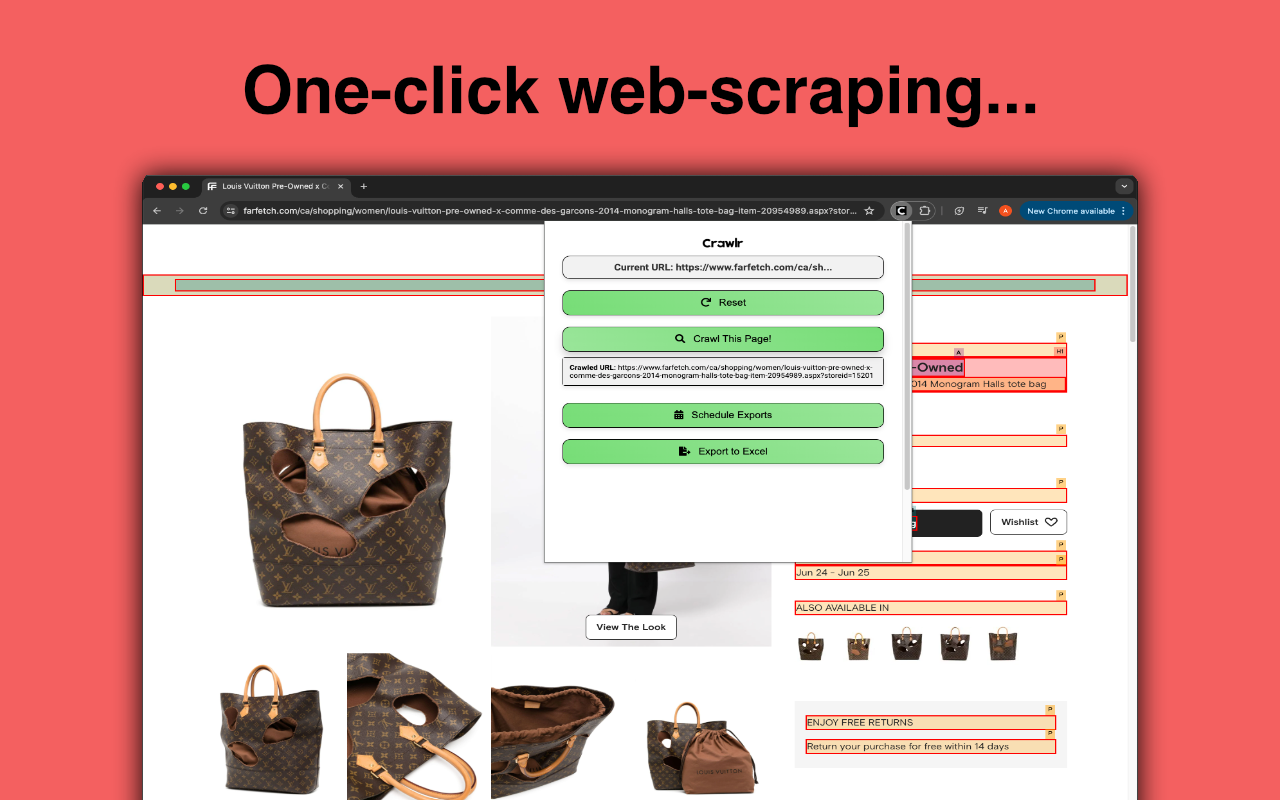 Crawlr - Data Scraping and Monitoring - 截图 2