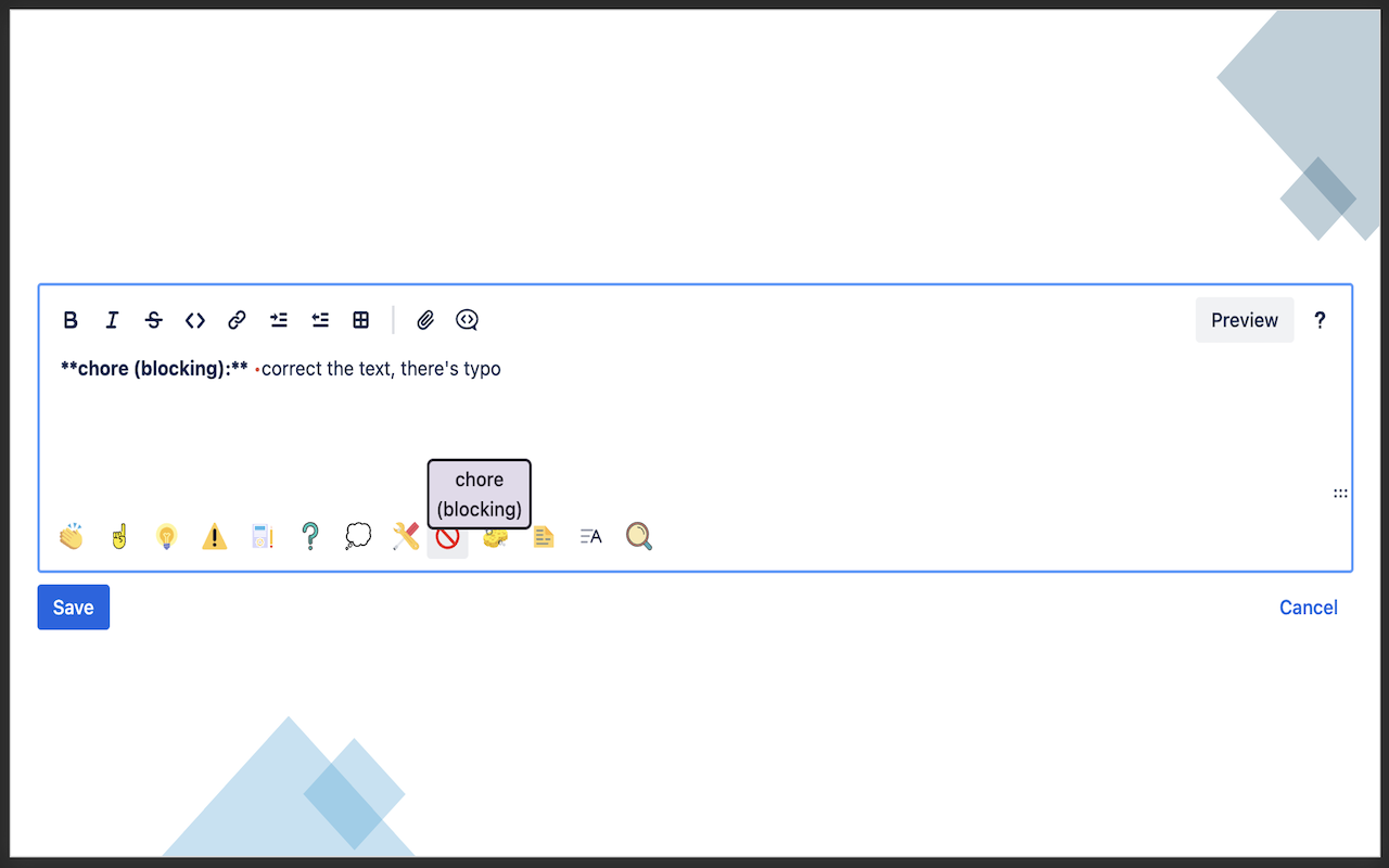 Bitbucket Conventional Comments Helper - 截图 4