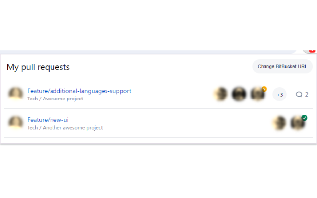 Bitbucket PR Notifier - 截图 2