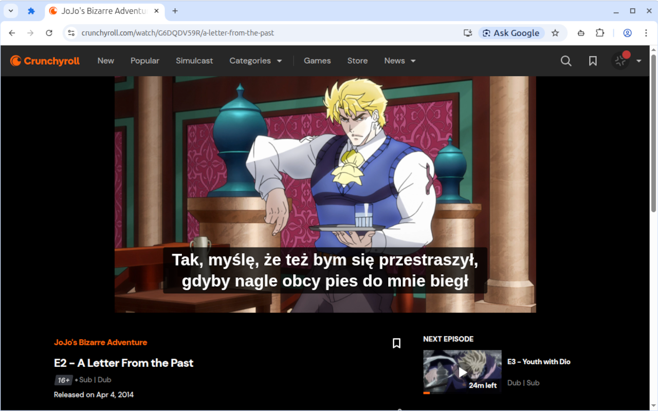 PolishCrunchy – Polskie napisy do Crunchyroll - 截图 2