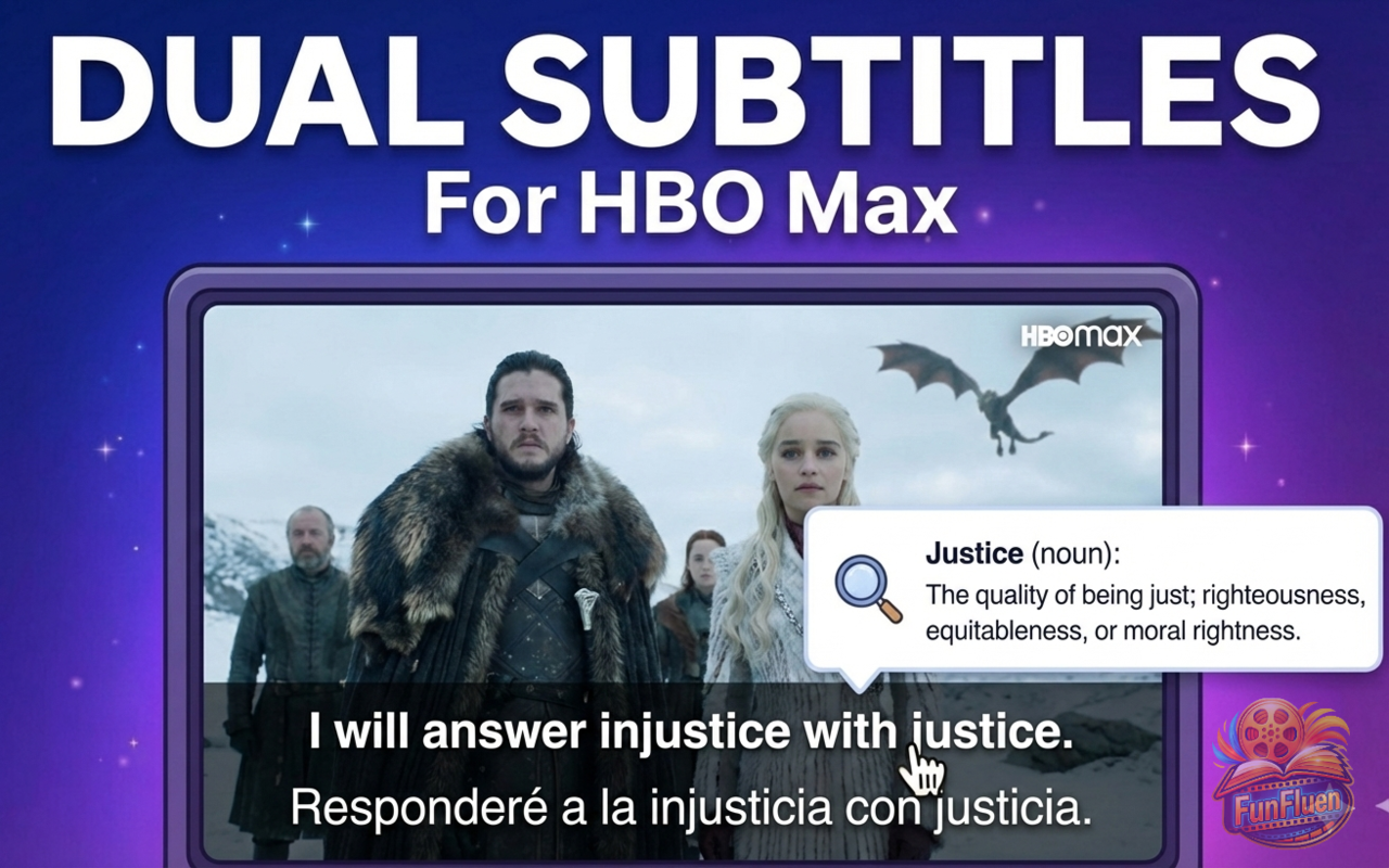 HBO max 字幕和词典 - 截图 5