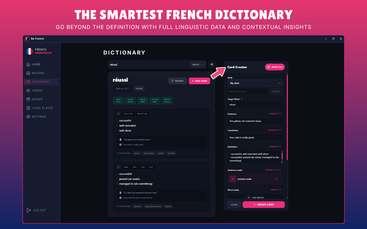 Be French - Learn French Through Immersion - 截图 3