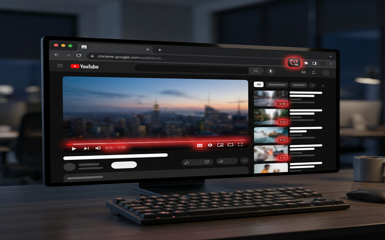 YouTube Time Hider - 截图 1