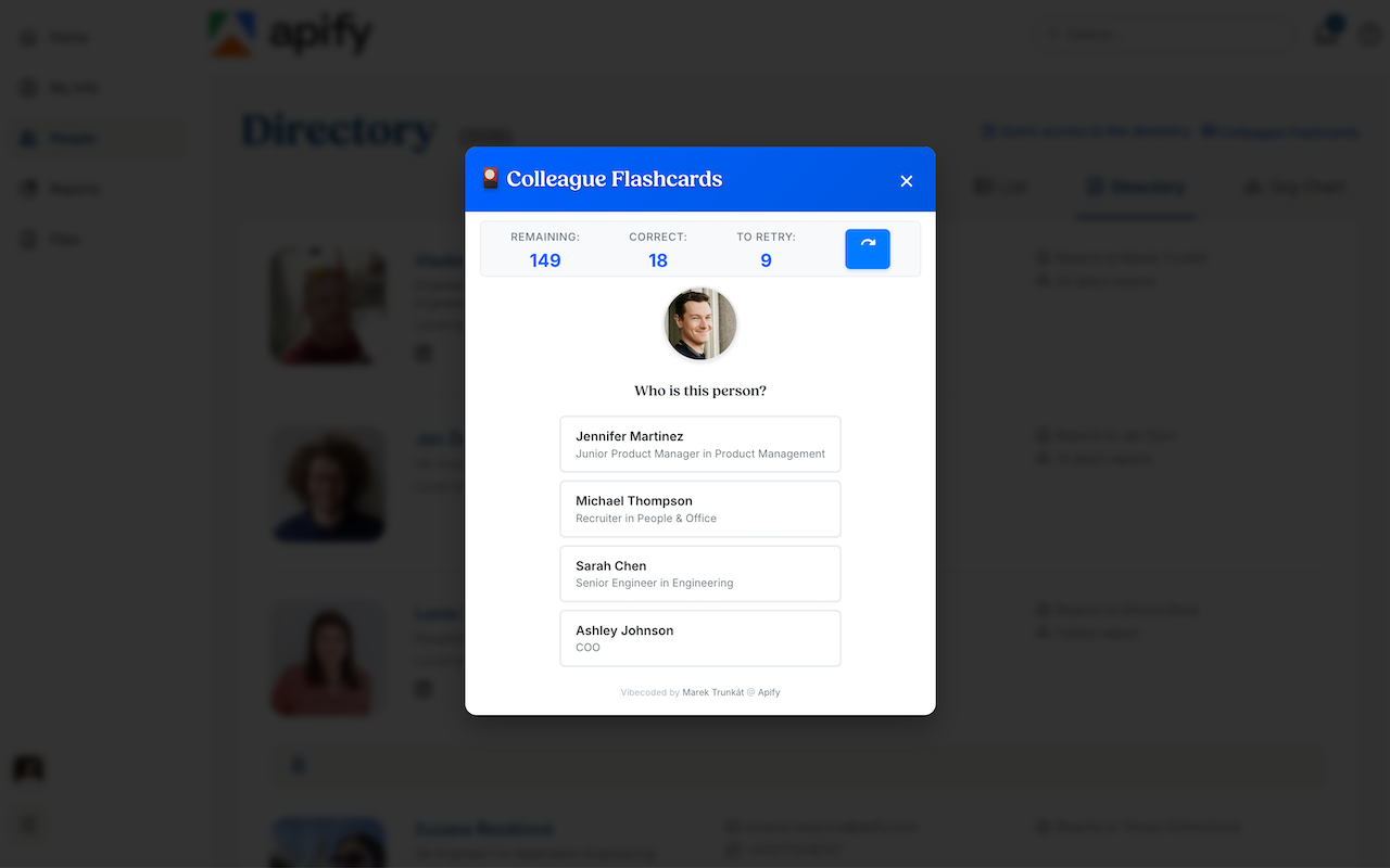 BambooHR Employee Flashcards - 截图 2