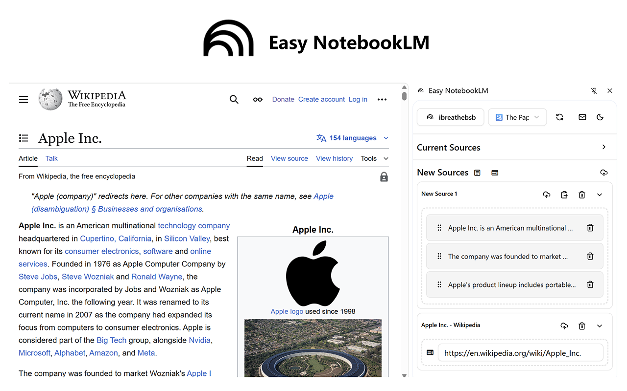 Easy NotebookLM - 截图 4