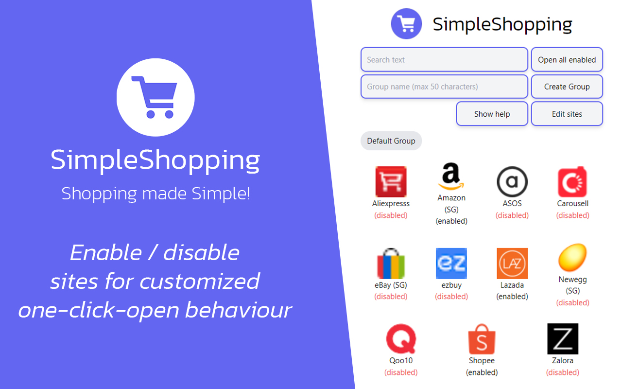 SimpleShopping - 截图 2