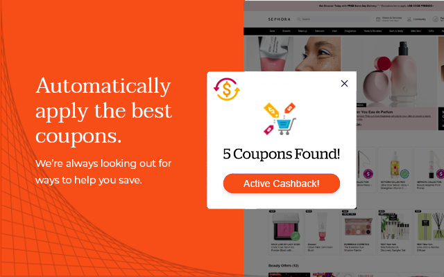 GetCashbackHere - Best Cashback Extension - 截图 3
